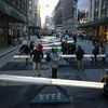 Photos: Giant Glowing Musical Seesaws Take Over Garment District Block